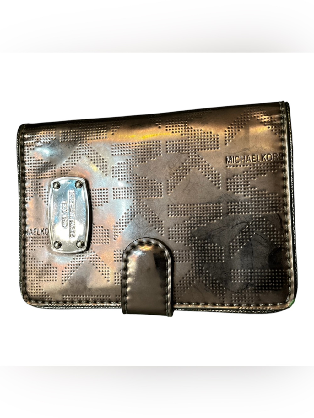 Michael Kors Iridescent Bronze Logo Wallet